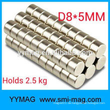 D8x5mm N35 Günstige Neodym-Magnet